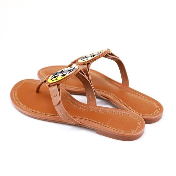 NIB Tory Burch FRINGE Miller Thong Sandals 6.5 - Picture 6 of 10